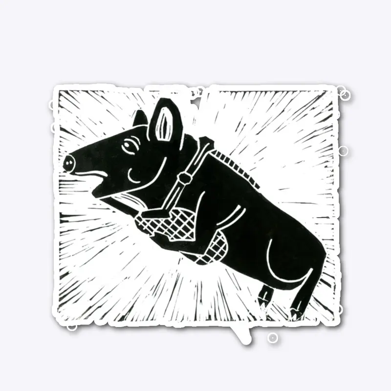 Bagpipes Playing Pig